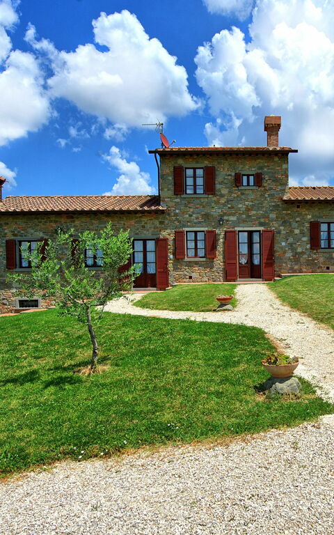 Villa Farneta: Have, Udvendige