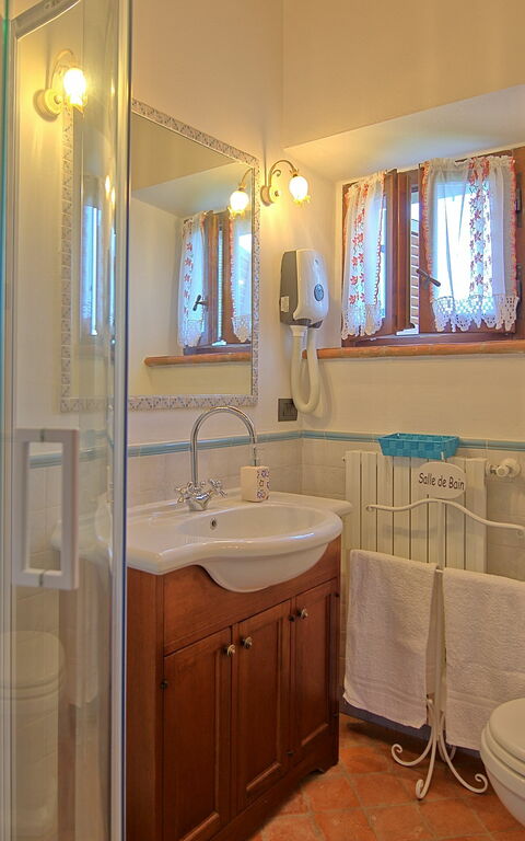 Villa Farneta: Badeværelse