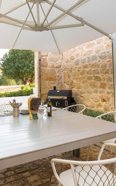 Villa Luna: Altan / terrasse / gårdhave, Udendørs, Udvendige