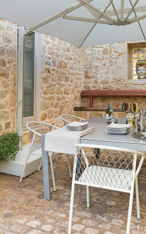 Villa Luna: Altan / terrasse / gårdhave, Udendørs, Udvendige