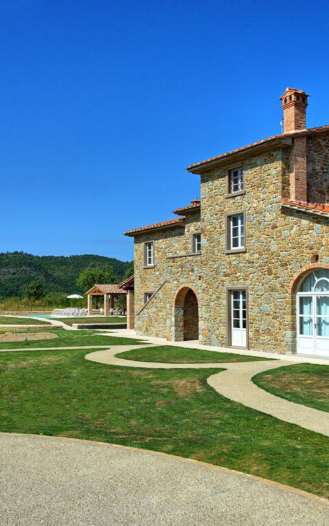 Villa Giacomo: Have, Udvendige