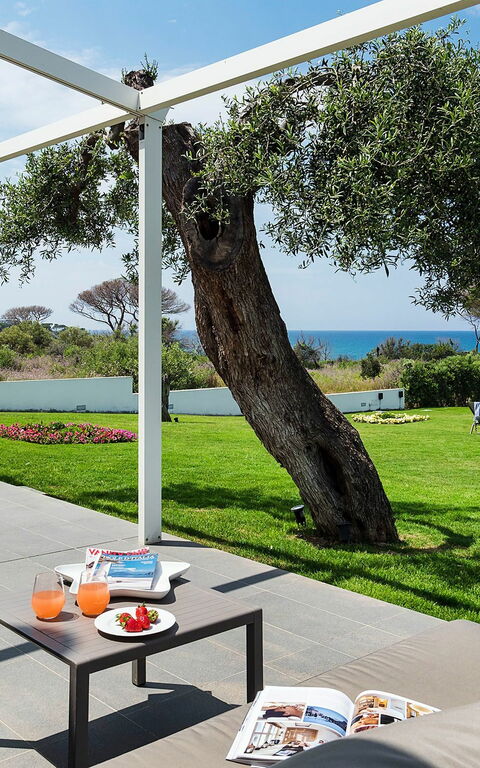 Villa Nettuno: Have, Udendørs