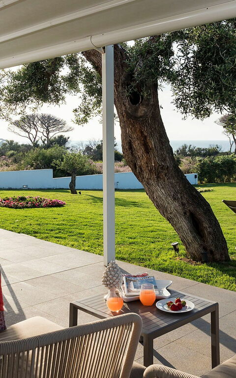 Villa Nettuno: Have, Udendørs