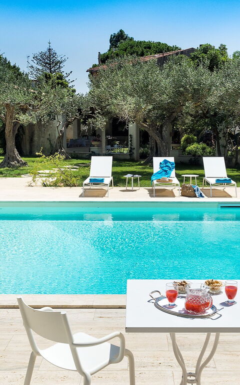 Villa San Ciro: Have, pool, Sommer, Udendørs