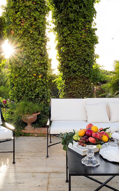 Villa San Ciro: Have, Udendørs