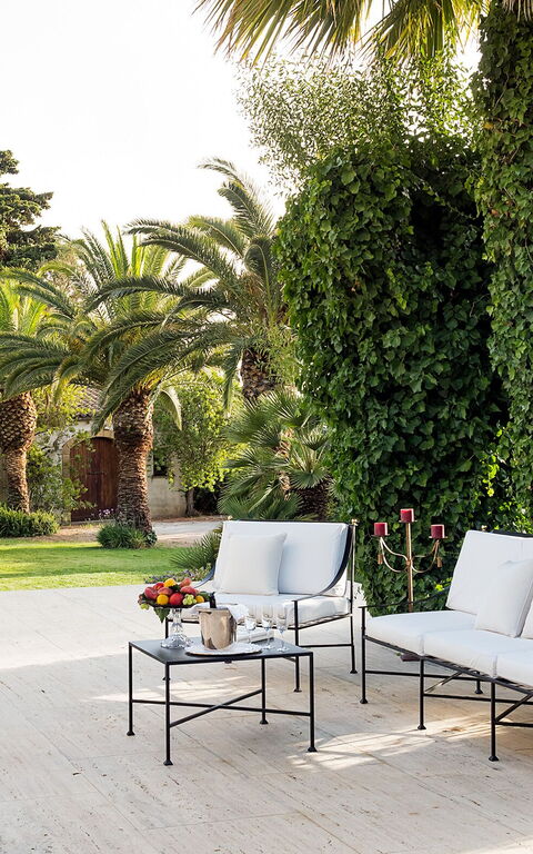 Villa San Ciro: Have, Udendørs