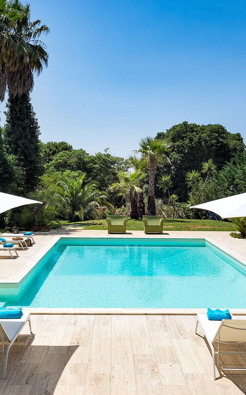 Villa San Ciro: pool, Sommer