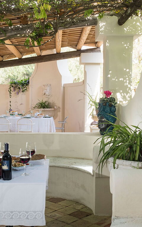 Villa San Ciro: Altan / terrasse / gårdhave