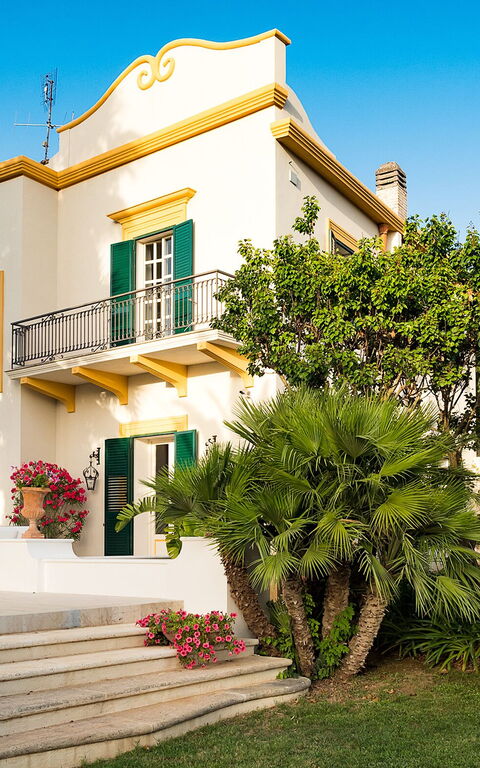 Villa San Ciro: Have, Udendørs