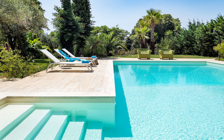 Villa San Ciro: pool, Sommer