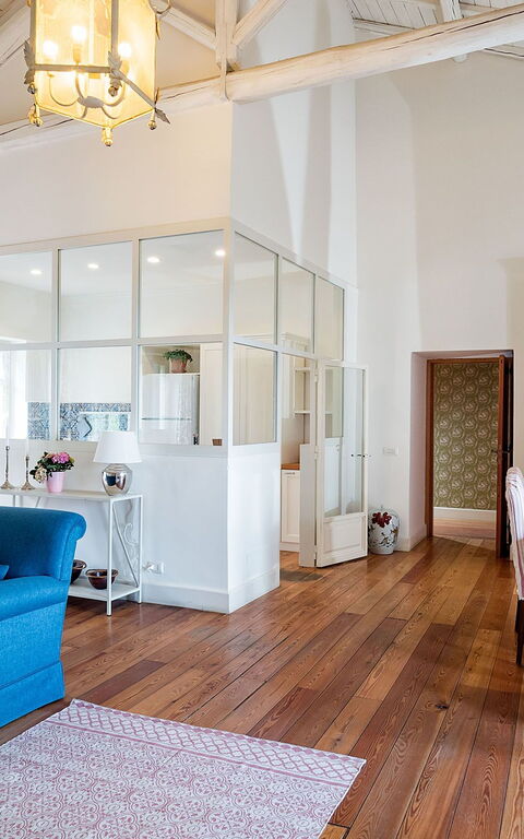 Villa La Capinera: Frokostlokale, Stue