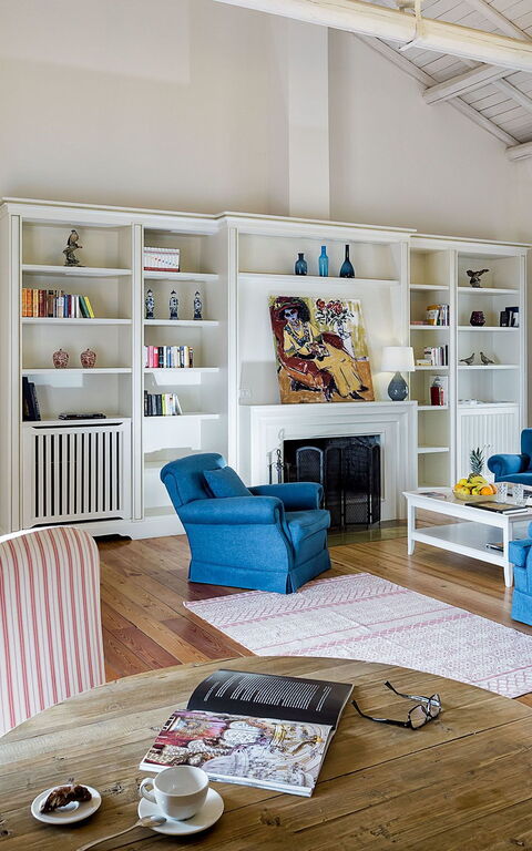 Villa La Capinera: Frokostlokale, Stue