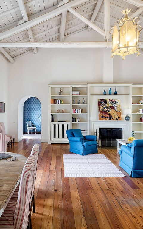 Villa La Capinera: Frokostlokale, Stue