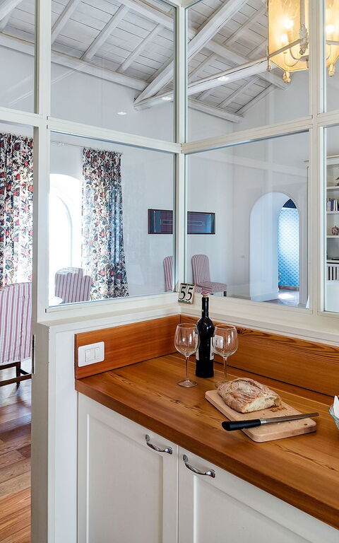 Villa La Capinera: Køkken