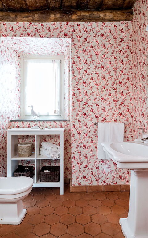 Villa La Capinera: Badeværelse