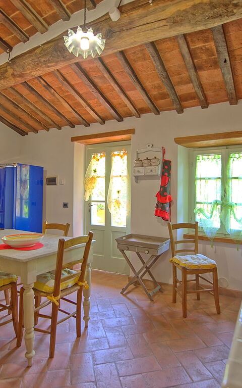Casale San Martino: Frokostlokale, Køkken, Stue