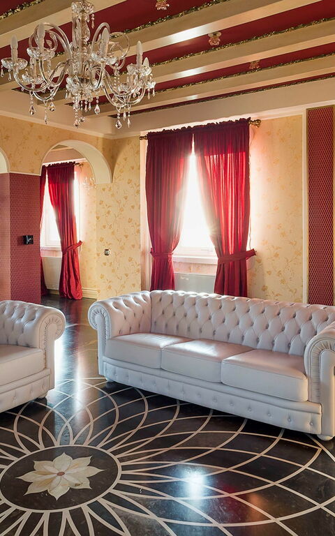 Villa Drago Spa: Stue