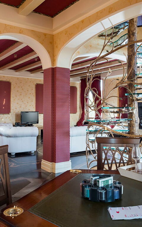 Villa Drago Spa: Frokostlokale, Stue