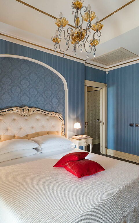 Villa Drago Spa: soveværelse