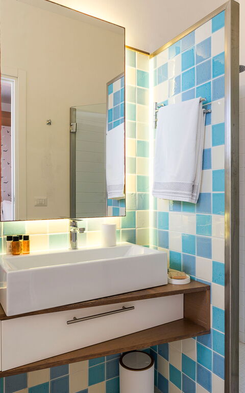 Villa Blumarine: Badeværelse