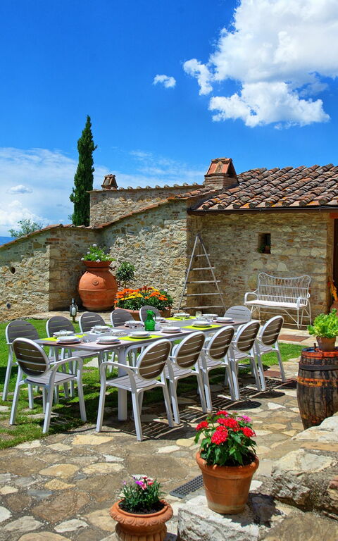 Villa Sonia: Udendørs