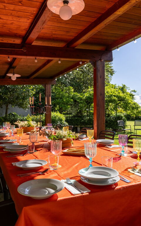 Villa Cangeli: Altan / terrasse / gårdhave, Udendørs