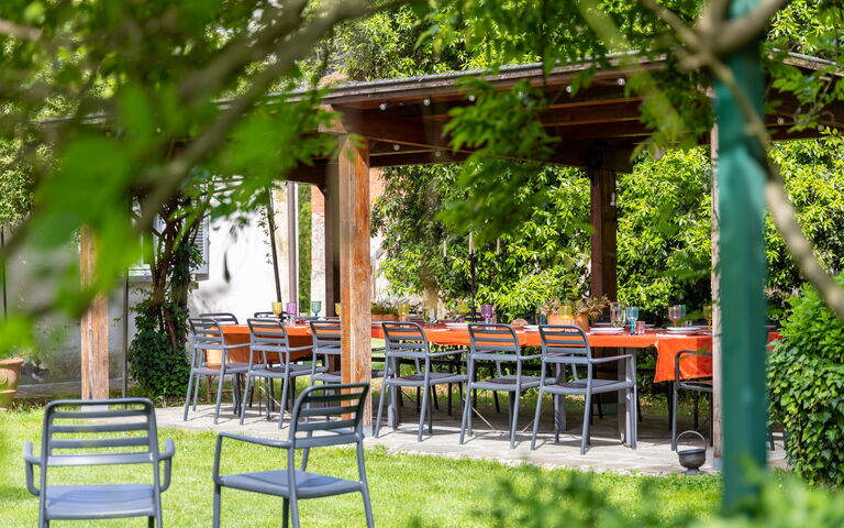 Villa Cangeli: Altan / terrasse / gårdhave, Have, Udendørs