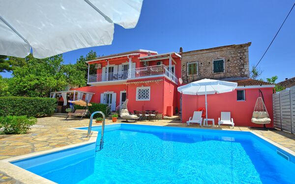 Villa Giador: pool, Udendørs