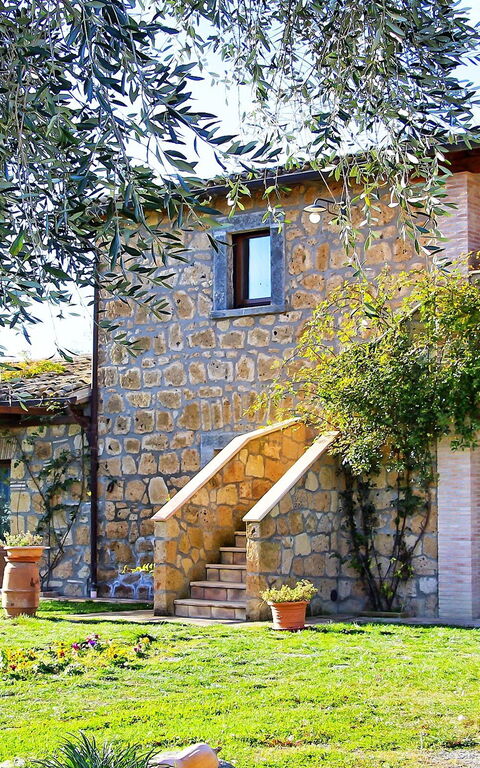 Villa Civita-Old: Have, Udvendige