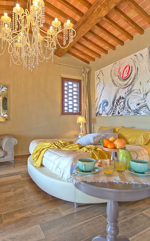 Villa Massimiliano: soveværelse