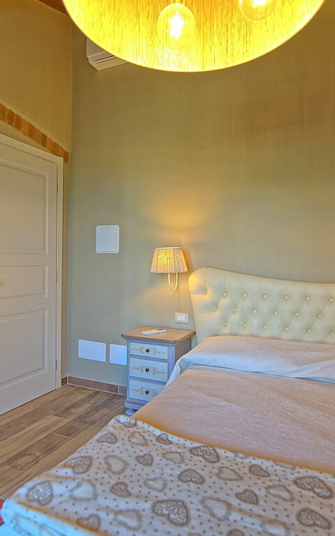 Villa Massimiliano: soveværelse