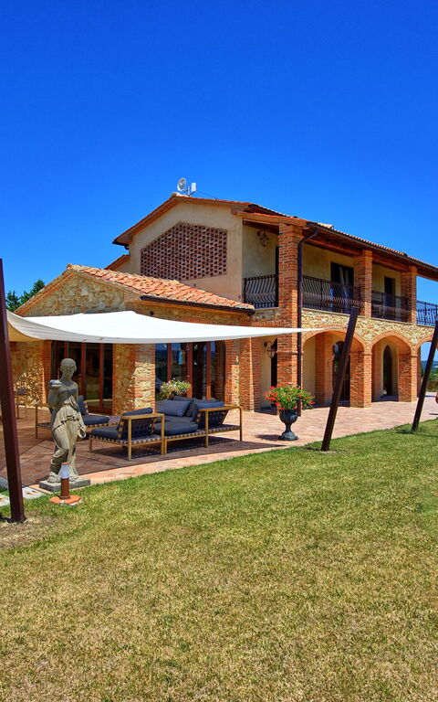 Villa Massimiliano: Have, Udendørs