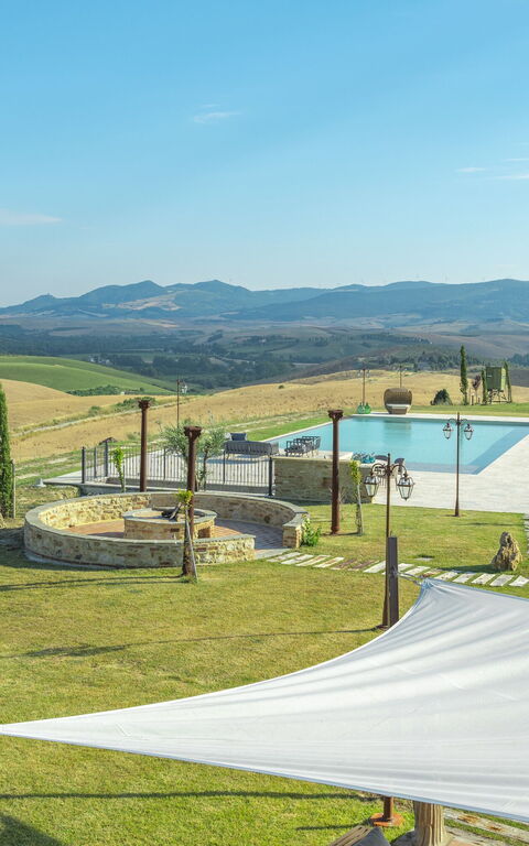 Villa Massimiliano: Have, pool, Udendørs, Visninger