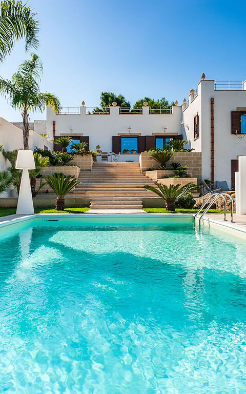 Villa Pigna Bianca: pool, Udendørs