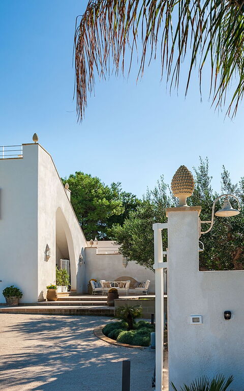 Villa Pigna Bianca: Udendørs, Udvendige