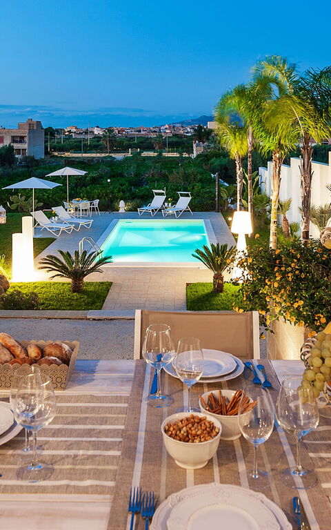 Villa Pigna Bianca: Udendørs