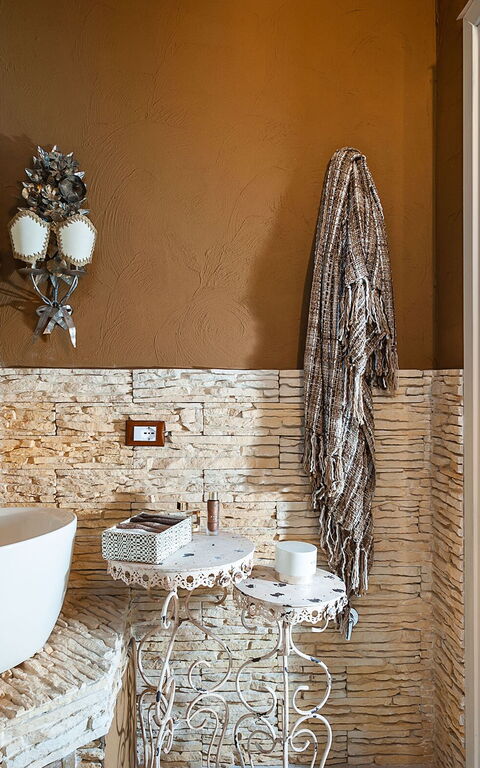 Villa Pigna Bianca: Badeværelse