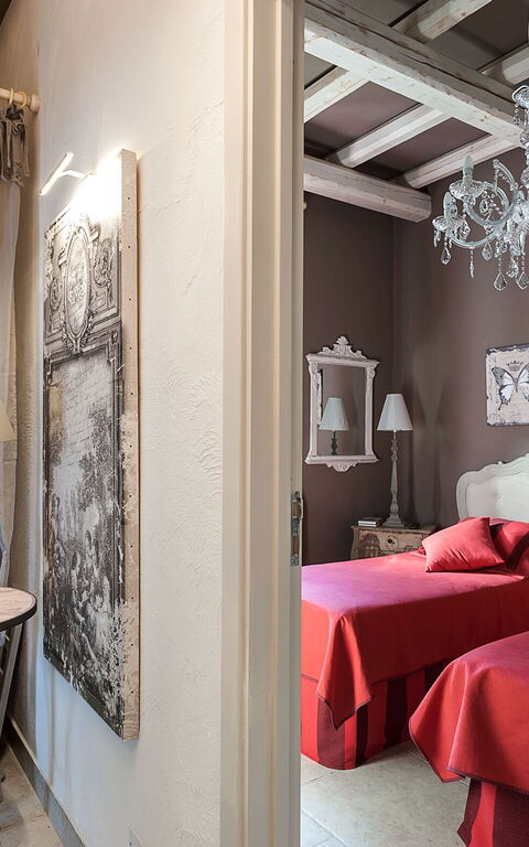 Villa Pigna Bianca: soveværelse