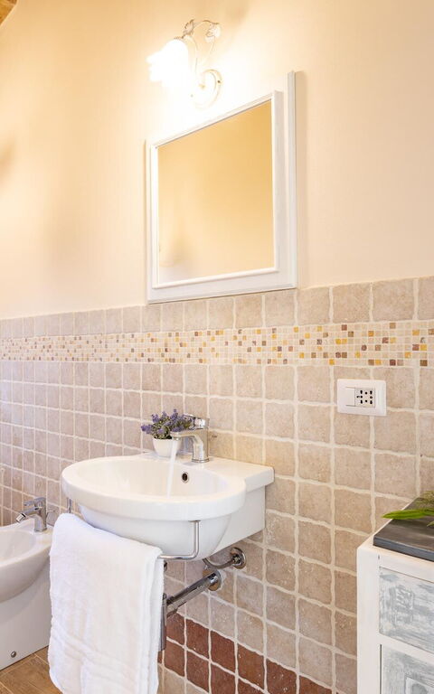 Villa Bonriposo: Badeværelse