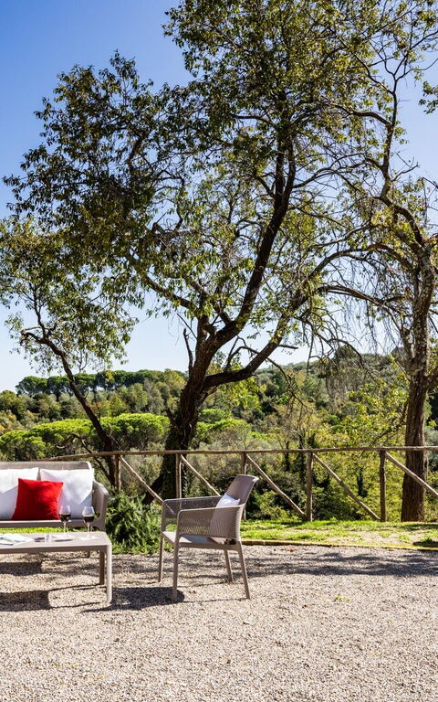 Villa Bonriposo: Have, Udendørs