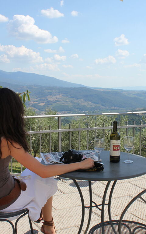 Casalta: Udendørs, Udvendige, Visninger