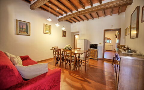 Feriebolig Loggiato: Frokostlokale, Stue