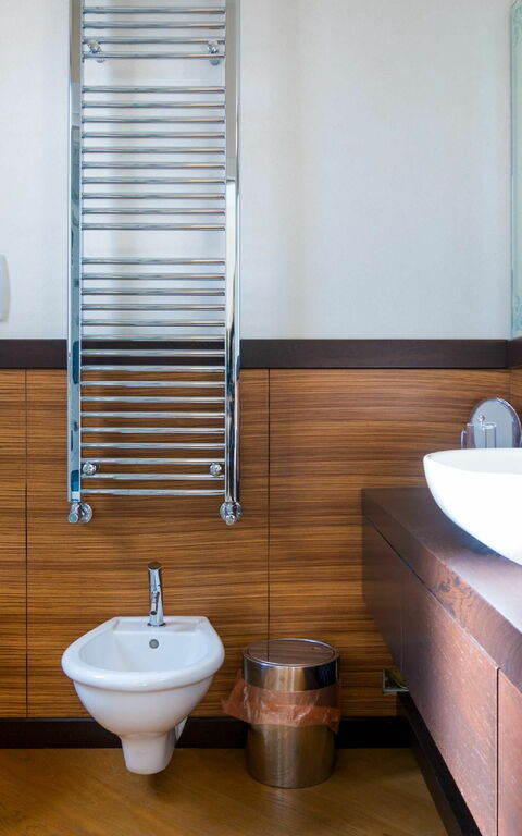 Villa Modigliani: Badeværelse