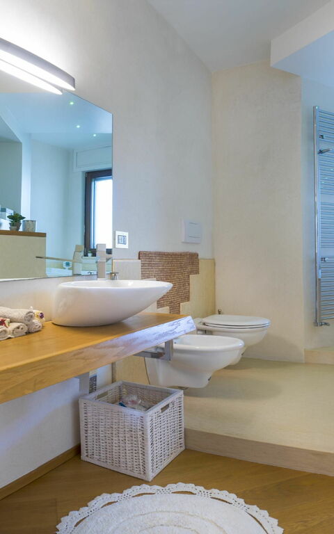 Villa Modigliani: Badeværelse