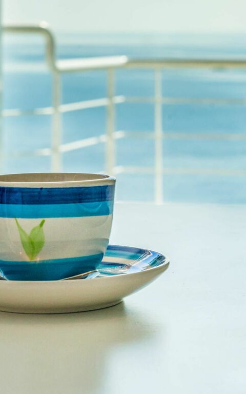 Villa Infinity: Frokostlokale, Stue