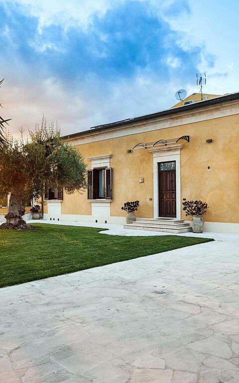 Villa Carolina: Have, Udendørs