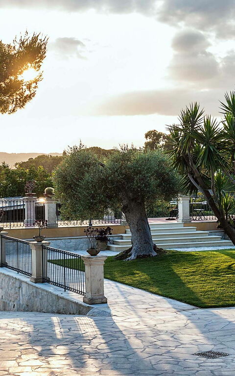 Villa Carolina: Have, Udendørs