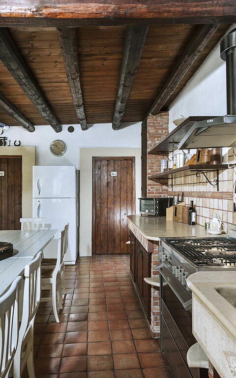 Villa Carolina: Frokostlokale, Køkken