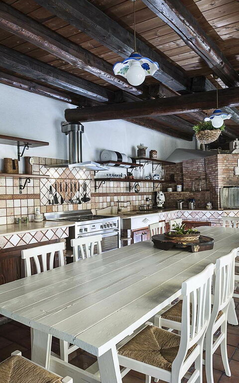 Villa Carolina: Frokostlokale, Køkken