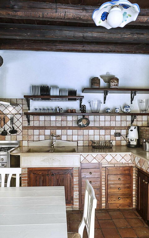 Villa Carolina: Frokostlokale, Køkken